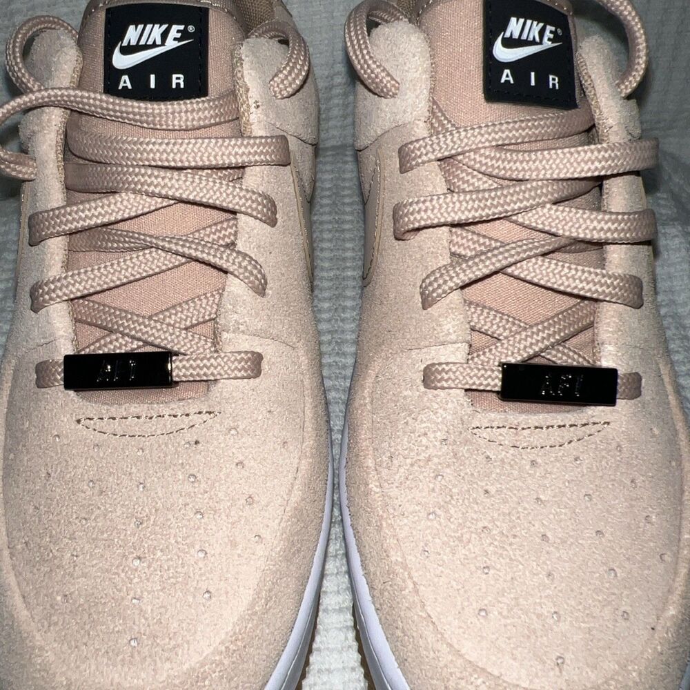 Women’s Nike Air Force 1 Sage Bio Beige (Rose)  Size 7.5 - Picture 6 of 8